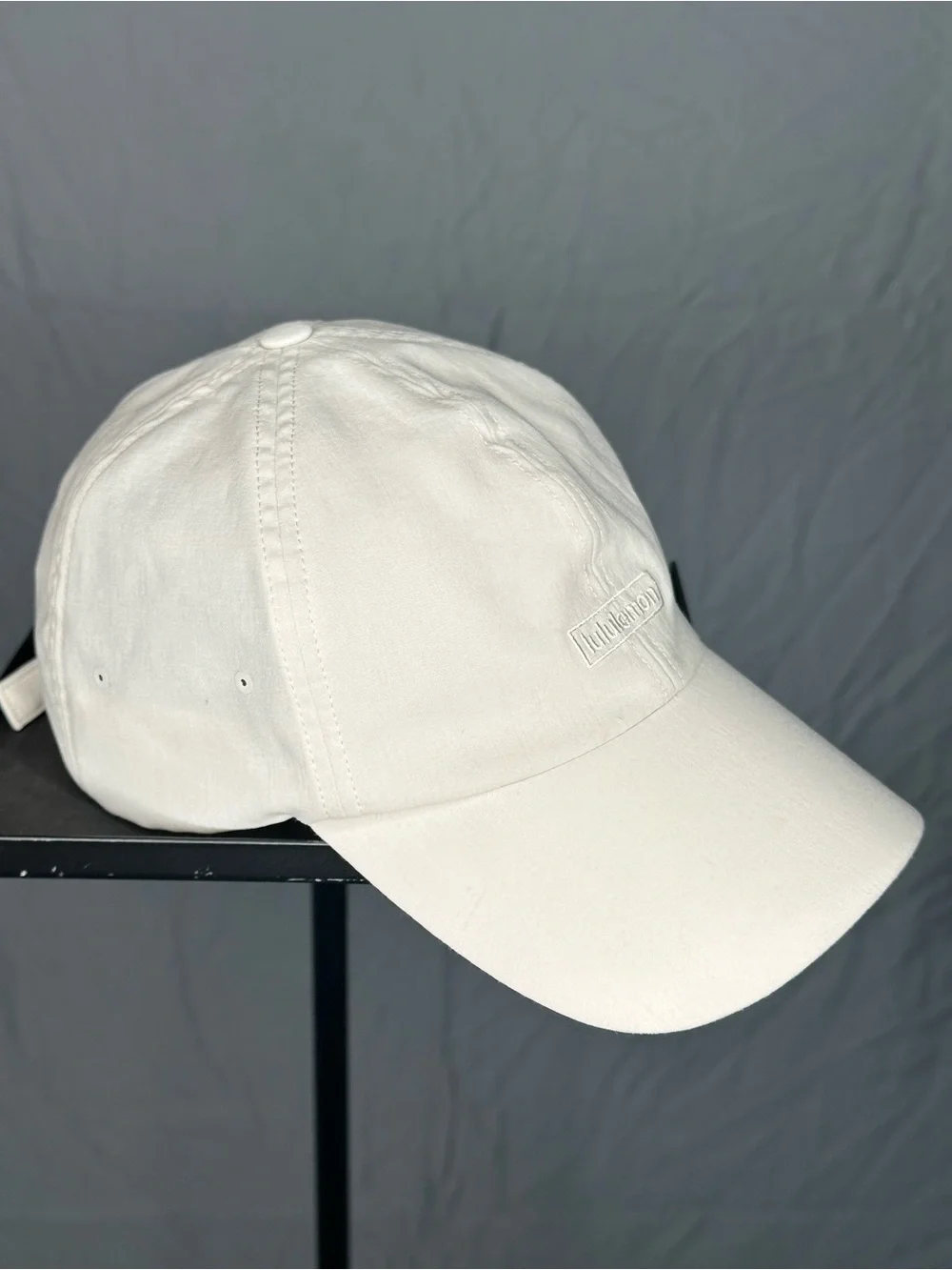 Lululemon White Adjustable Dad Hat Soft Ball Cap One Size Unisex OS